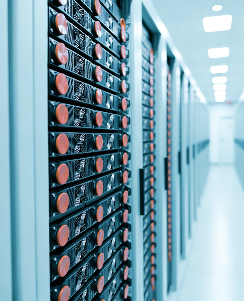 Server infrastructure representing our data systems core