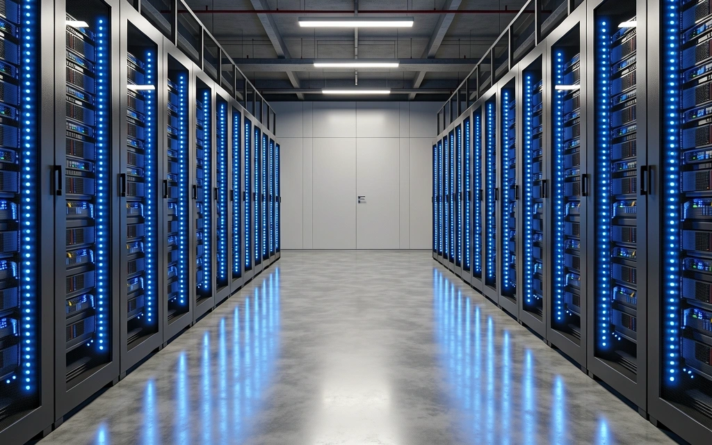 Enterprise data server hub in Shanghai office